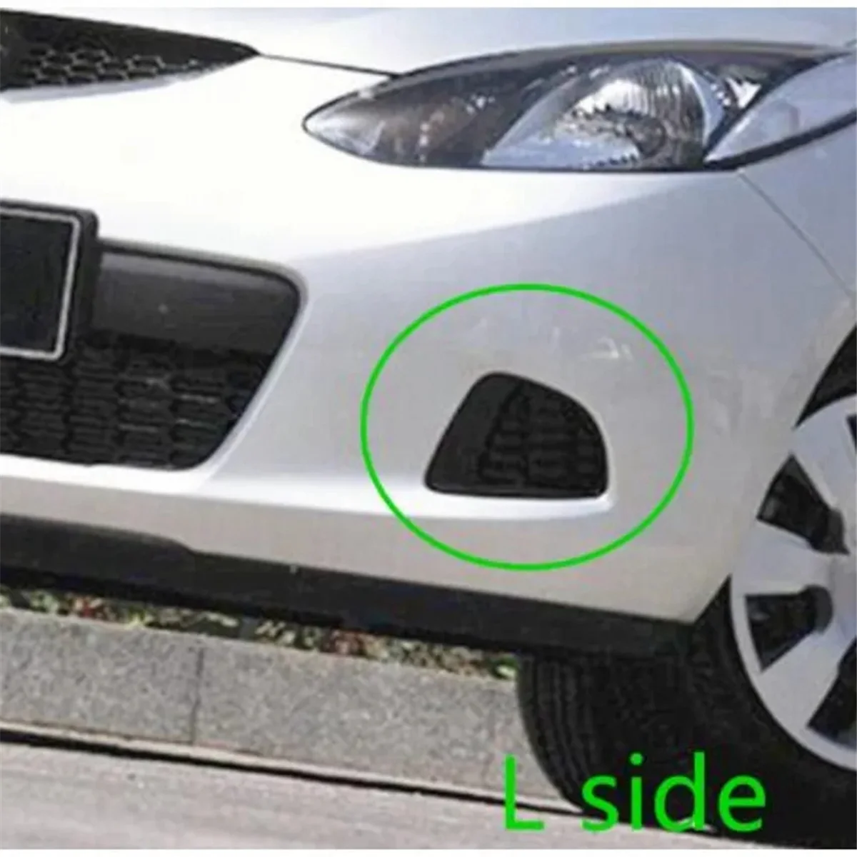 DG80-50-C21A DG80-50-C11A Front Bumper Ventilator Grille Front Bumper Grille Automotive for Mazda 2 2003-2011 Hatchbacks
