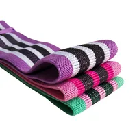 Fitness Exercise Stretch Hip Resistance Bands Yoga Legs Butt Anti Slip Elastic Fitness Bodybulding Exercise Workout Equipment 4
