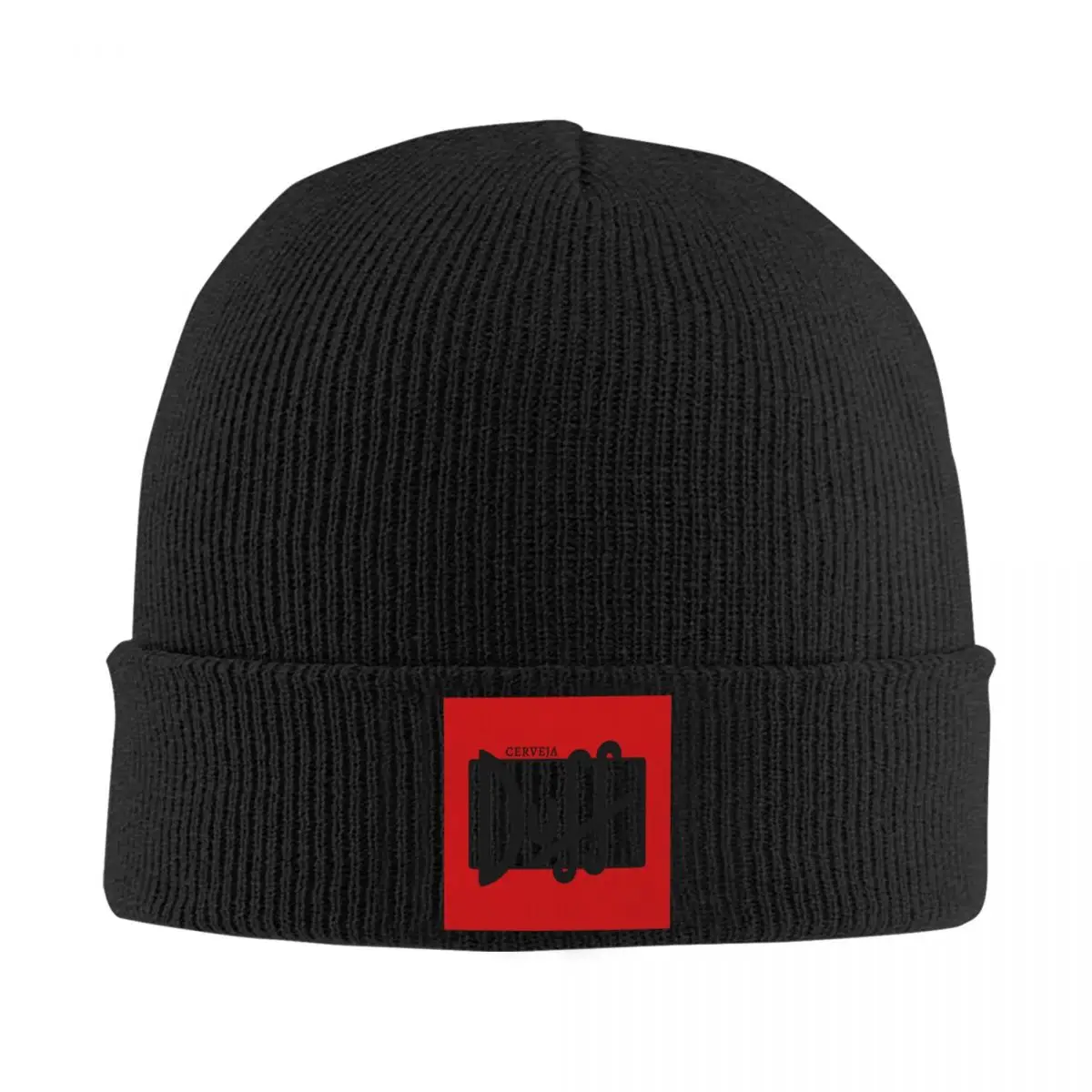

DUFF BEER Knitted Bonnet Caps Fashion Keep Warm Hats