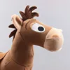 25cm Disney Animation Toy Story Woody Sheriff Bath Red Heart Horse Ordinary Acousto-optic Plush Toy Sofa Pillow Birthday Gift 4