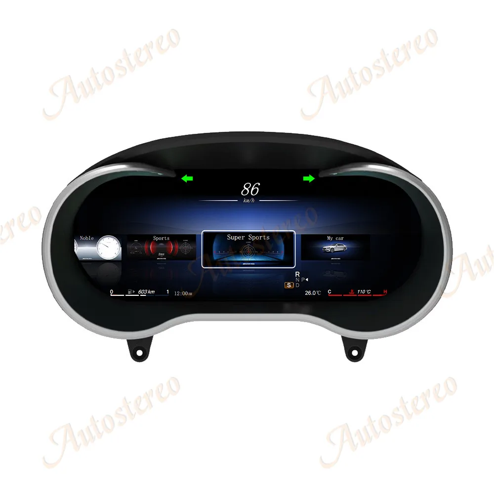 Car Digital Cluster Carplay Virtual Cockpit Screen For Mercedes Benz X Class W47
