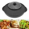 Pot Household Multi-function Electric Hot Pot Non-stick Electric Grill Rotisserie Rotisserie Pan Frying Shabu Electric Pot 3