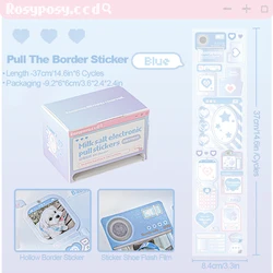 Boxed Sticky Notes with Pull - Tab Design for Marking, Indexing, and Note - Taking (Blue)