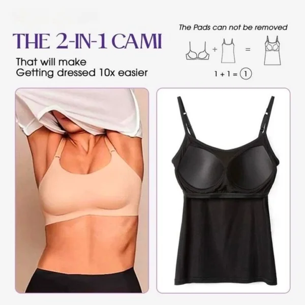 Women Summer Top Tank Removable Chest Pad Women's Tube Top Camisole with  Built in Bra Fashion Solid Wireless Beauty Back T-shirt - AliExpress