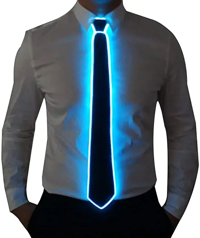 EL Wire Black Ties Wedding Party Decor Neon LED Luminous Bow Neck Tie Ties For Men Boys Kids,pink plaid bow tie