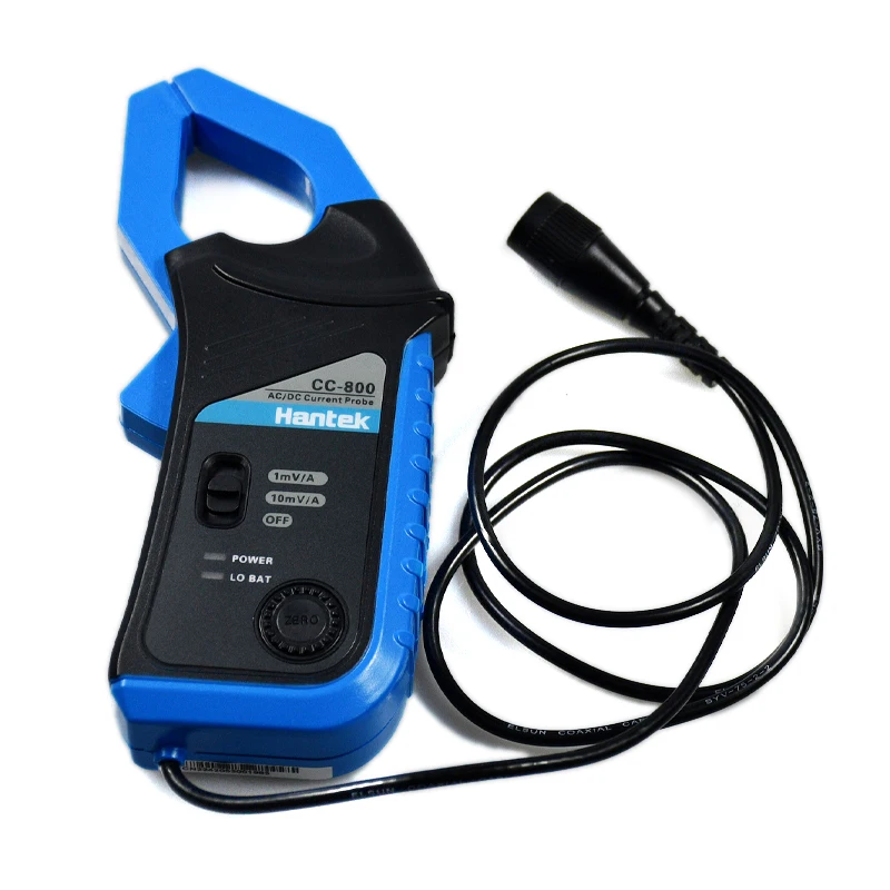 Hantek CC-800 AC/DC Current Clamp 5kHz Bandwidth 800A for Multimeter Oscilloscope/CC-65/CC-650 Multimeter Probe Measurement oscilloscope probe