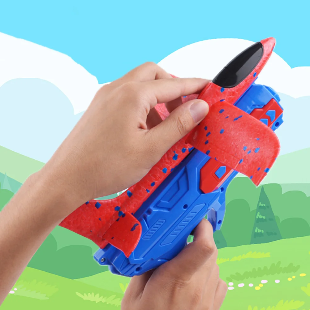 

2 Set Airplane Toy Launcher for Kids Toys Toddler Gifts Outdoor Childrens Shooter Foams Big Aeroplane Party