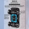 SNICLO 1/43 4WD 2.4GHZ Mini FPV RC Simulation Climbing Off road Vehicle Model Desktop Toy Remote Control Car Children's Boy Toy 4