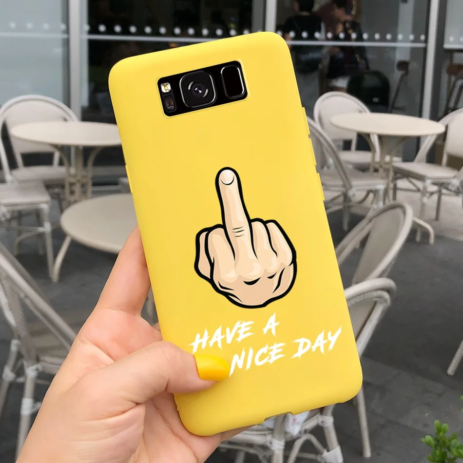 Cute Cartoon Macaroon Silicone Soft Phone Case Cover