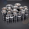 18pcs/set Short 3/8" Square drive 12 point PT metric Torx Socket Ratchet wrench adapter 12 Angles Plum Blossom Sleeve 6mm-24mm 2