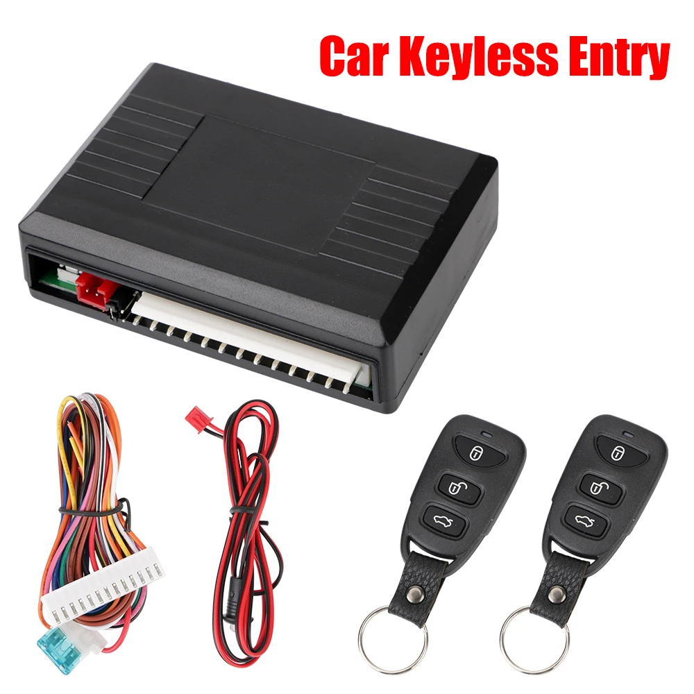 With Car Alarm Systems Auto Remote Central Kit Remote Control Car Remote Central Door Lock Keyless System Central Locking