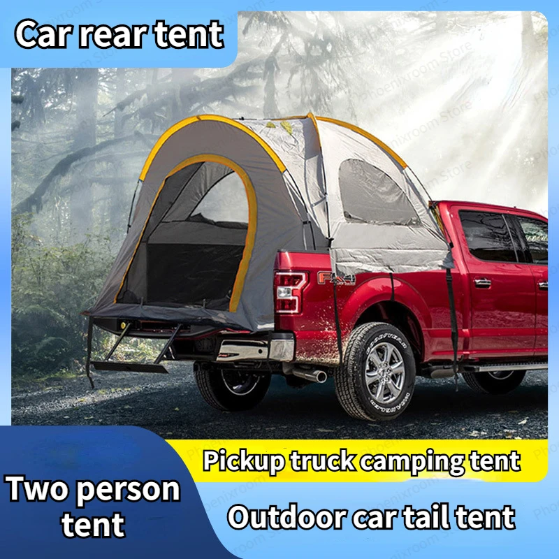 

Outdoor Car Rear Tent Pickup Truck Outdoor Camping Car Side Tent Two Person Fishing Tent Camping Tent