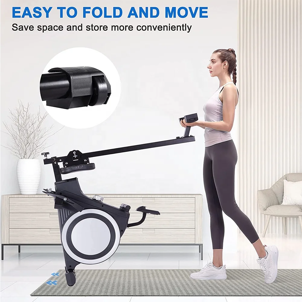 Factory Magnetic Rowing Machine Home Use Fitness Rowing Machine