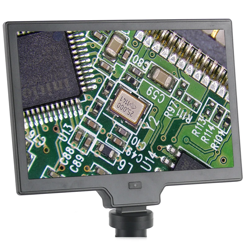 랩 산업 교육용 생물 현미경 이미징 10.1인치 LCD 모니터 HDMI USB TV PC 아이피스 비디오 현미경 카메라