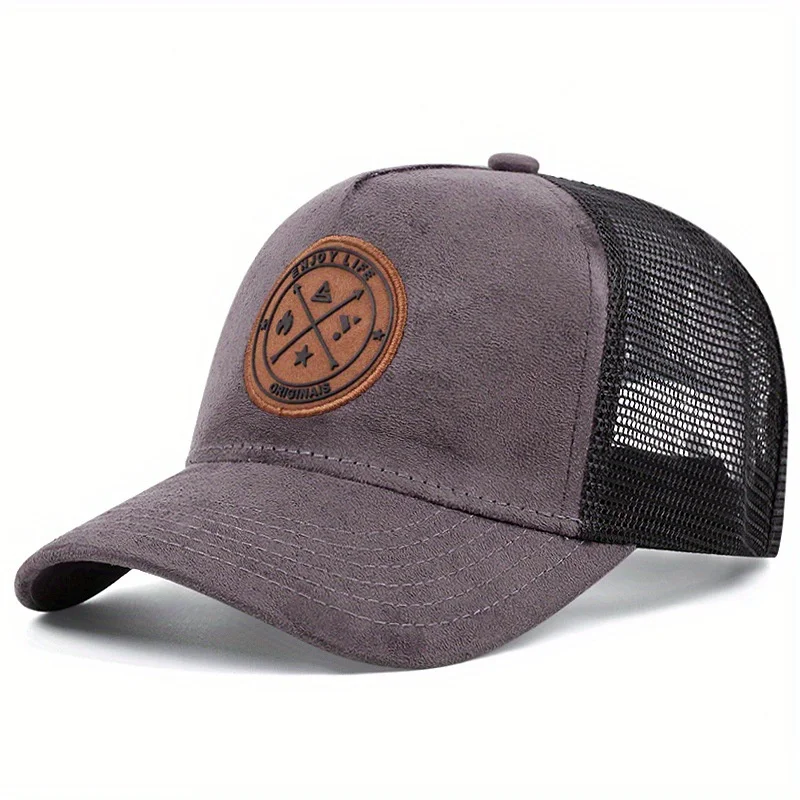Casquette Baseball Snapback Maille Unisexe - Motif Police Forces, Noir, Anti-transpirant, Neuf Sans étiquette