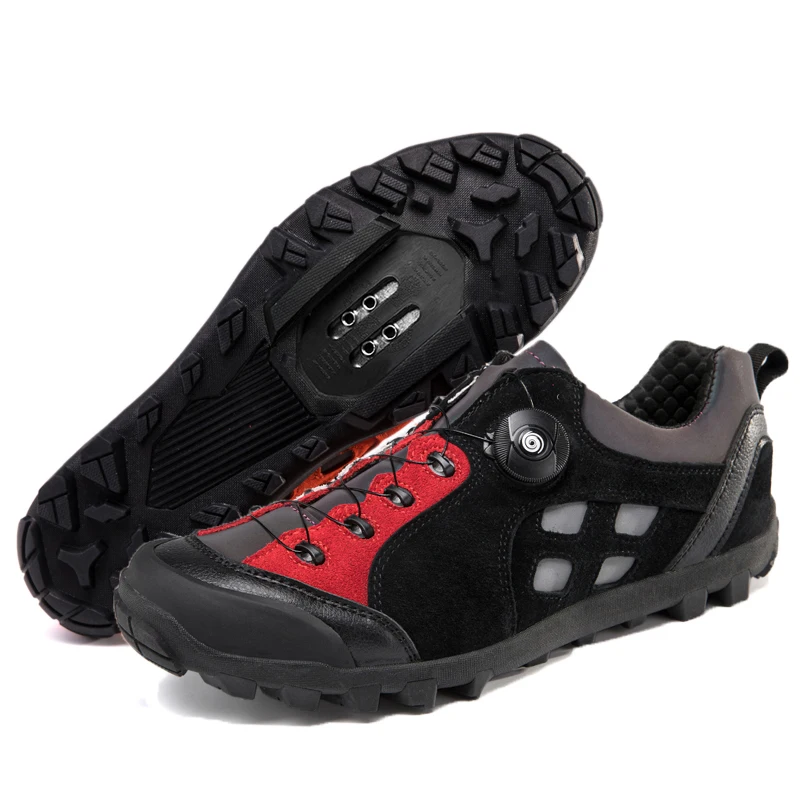 TB199 Mens MTB Shoes Breathable Cycling Hiking Trekkiing Shoes