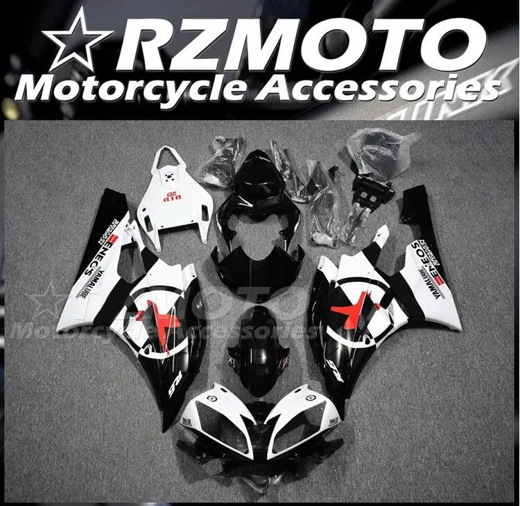 

Комплект обтекателей из АБС-пластика для мотоцикла, подходит для YAMAHA YZF- R6 2006 2007 06 07, черный и белый цвета