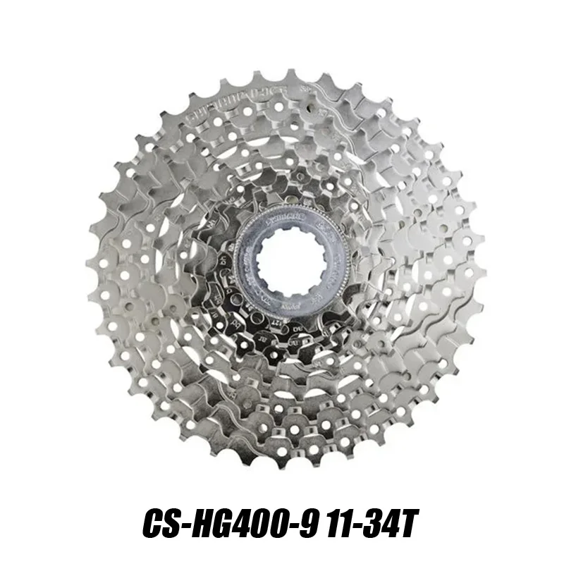 Bicycle Cassette Shimano ALIVIO CS-HG400-9 Speed MTB Cassette Sprocket 11-32T 11-34T 11-36T Mountain Bicycle Freewheel