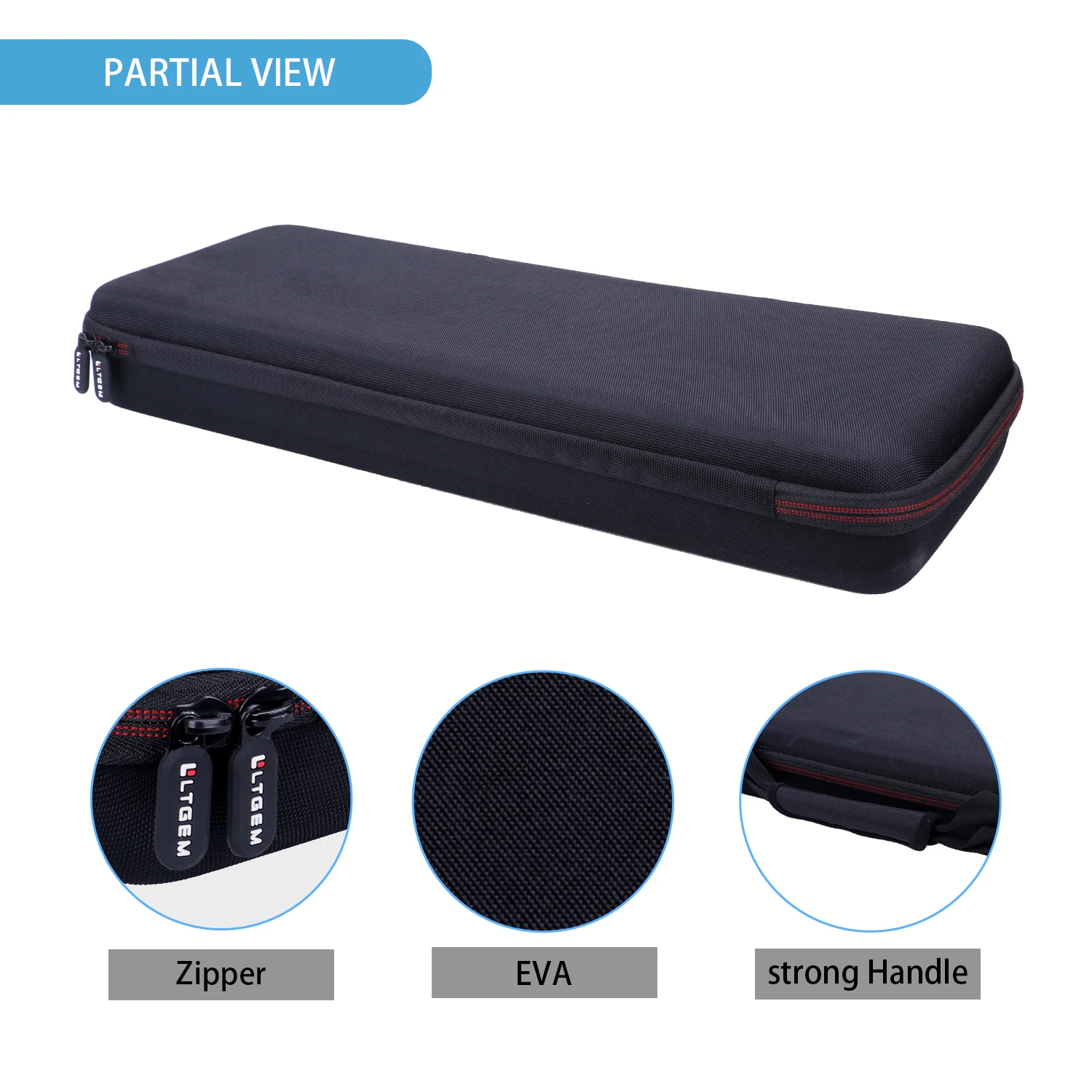 EVA Hard Case for midiplus 32 Key Midi Controller Protective Carrying Storage Bag LTGEM