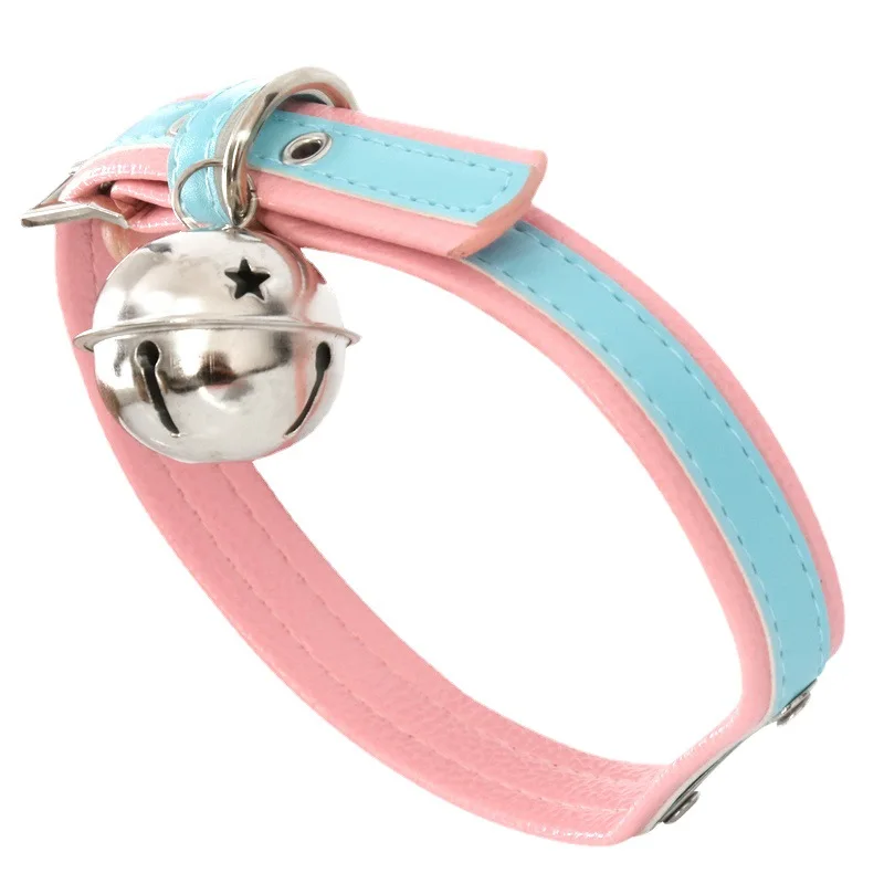 HZY6Lolita Accessories Bell Necklet Neckband Hand Holding Rope Dog Leash CollarsmClavicle Chain Necklace Collar