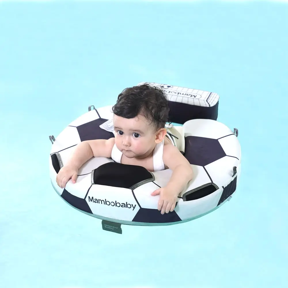 Mambobaby New Baby Float Swimming Rings Swim  Floats Infant Floater  Pool Accessories Toddler Toys Swim Trainer Non-Inflatable 3