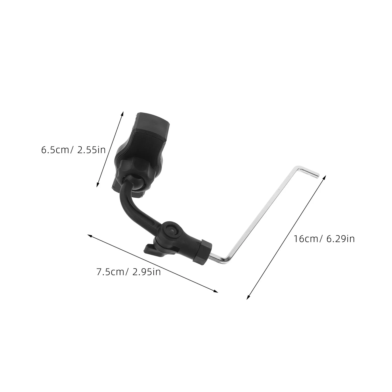 Adjustable Angle Saxophone Phone Holder Durable Alto Sax Stand Music Lyre Clip Portable Clarinet Clamp Guitar Parts Accessories