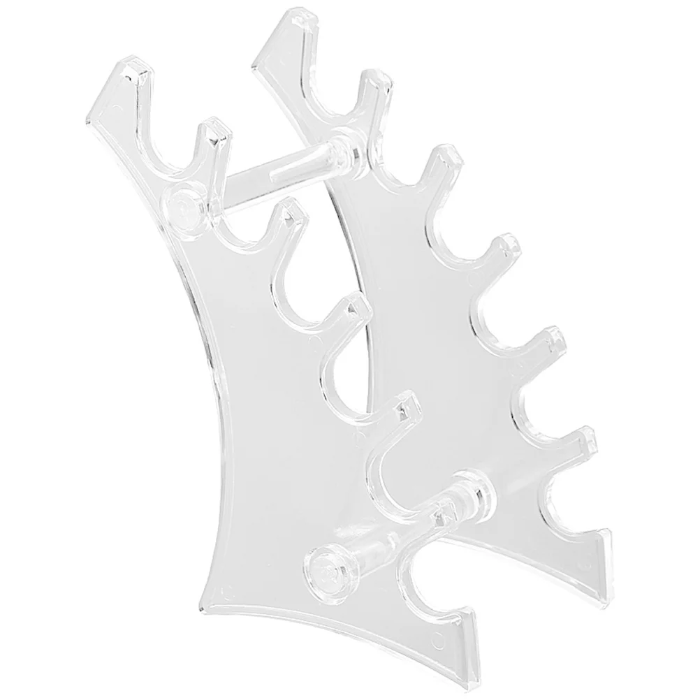 

Пластиковый держатель для ручек, подставка-органайзер для ручек, стеллаж для ручек, кистей, дисплей, подставка для дома и офиса, 17,00x8,70x7,50 см