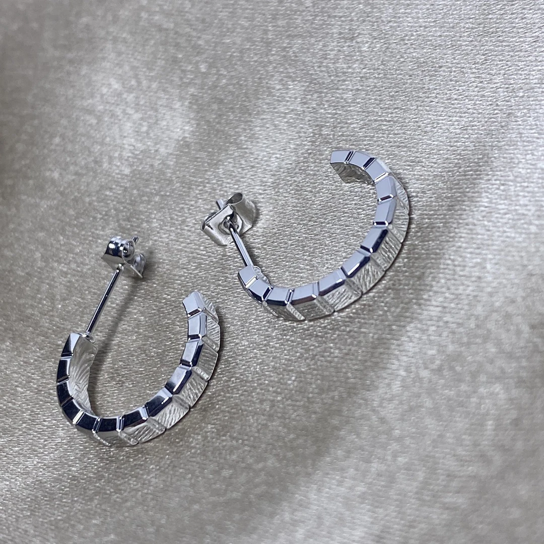 

The new 925 sterling silver zircon ice earrings are versatile and fashionable, luxurious, and not easy to collide with