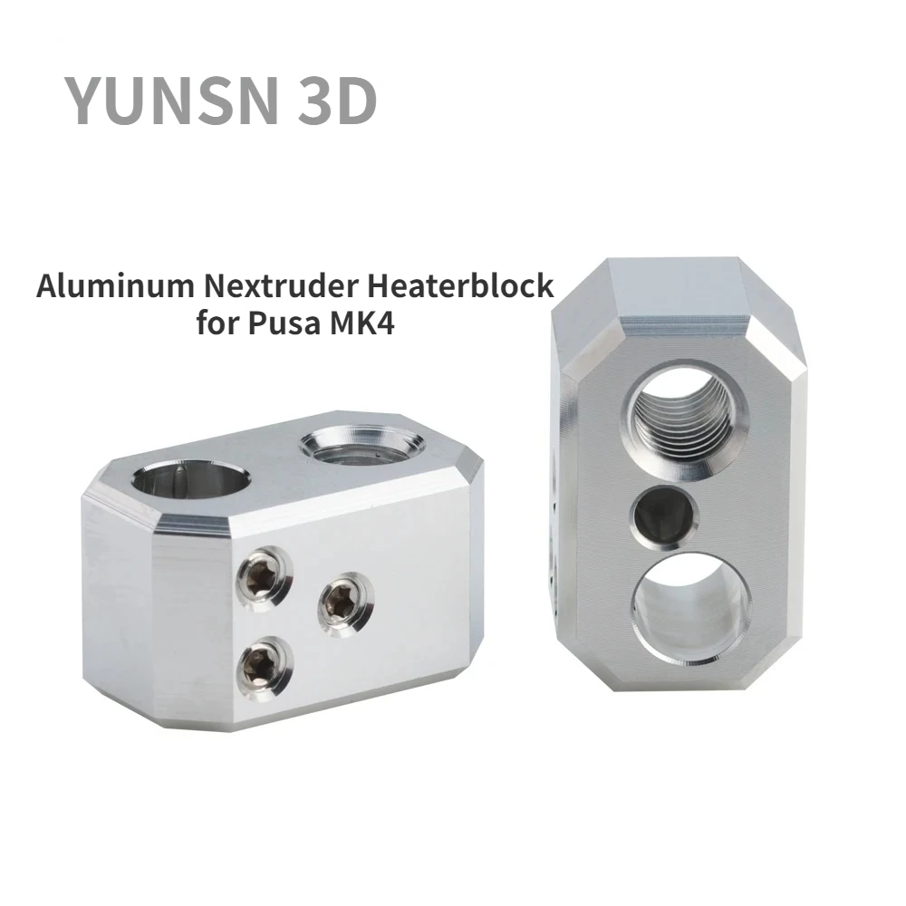 Riscaldatore Per Estrusore Hot End Mount, Blocco In Alluminio Per Prusa Mk4 Prusa, Progettato Per Il Gruppo Hot End Della Stampante 3D Prusa