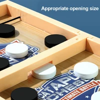 Table Hockey Paced Sling Puck Board Game Fast Sling Puck Winner Party Game Adult Child Family Game Desktop Battle Board Toys 2