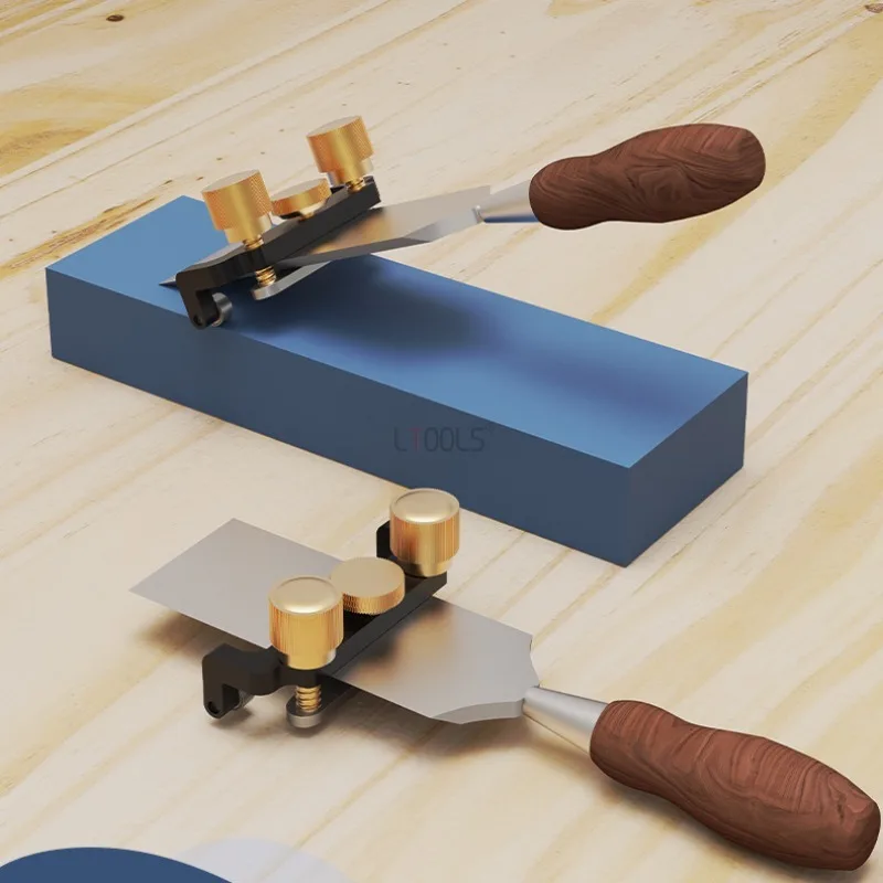 

Mini Sharpener Leather Blade Manual Sharpener Angle Setter Woodworking Grinding Chise Planers Hardware Locator Special Tools DIY