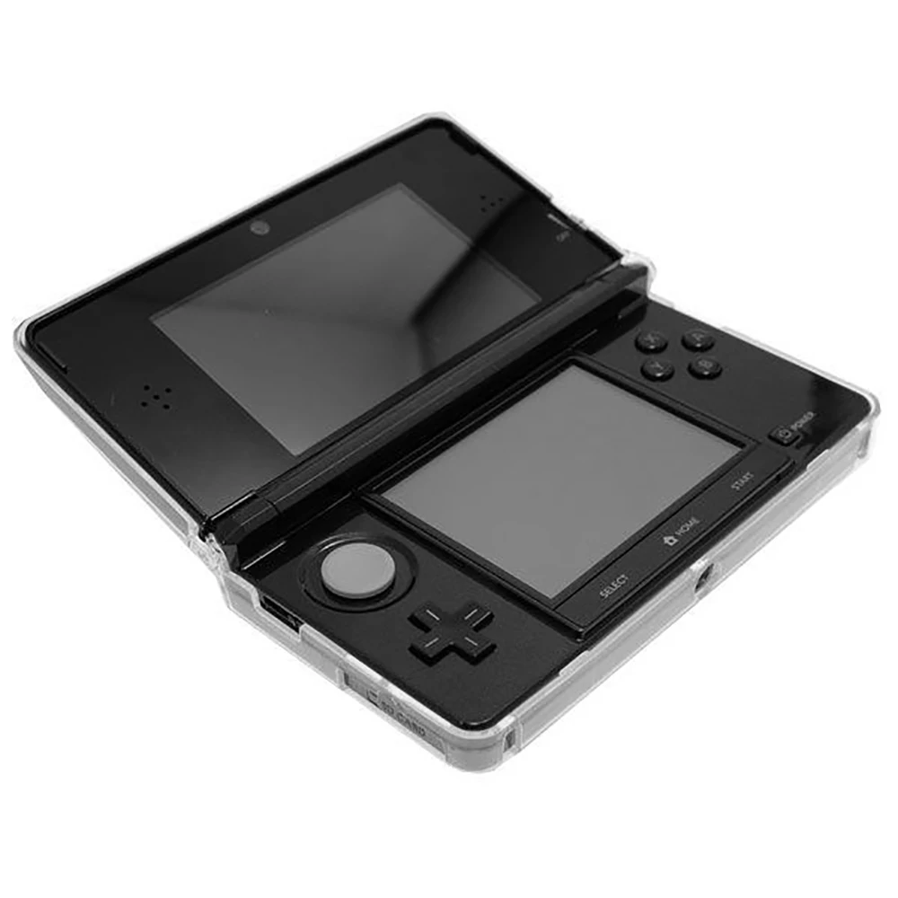 OSTENT Hard Crystal Case Clear Skin Cover Shell for Nintendo 3DS Game Console Protector Shockproof Protective Case Cover