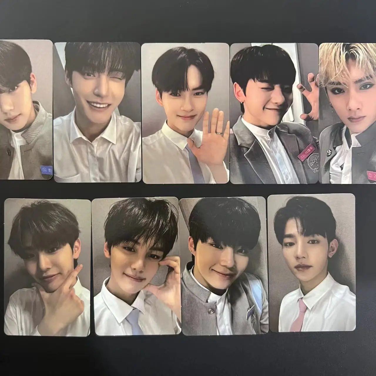 아이돌 그룹 로모 크래드 HD 포스터 포토카드, 중원 HEESEUNG JAKE SUNOO NINGNING Felix Hyunjin 팬 선물, Ateez ZB1