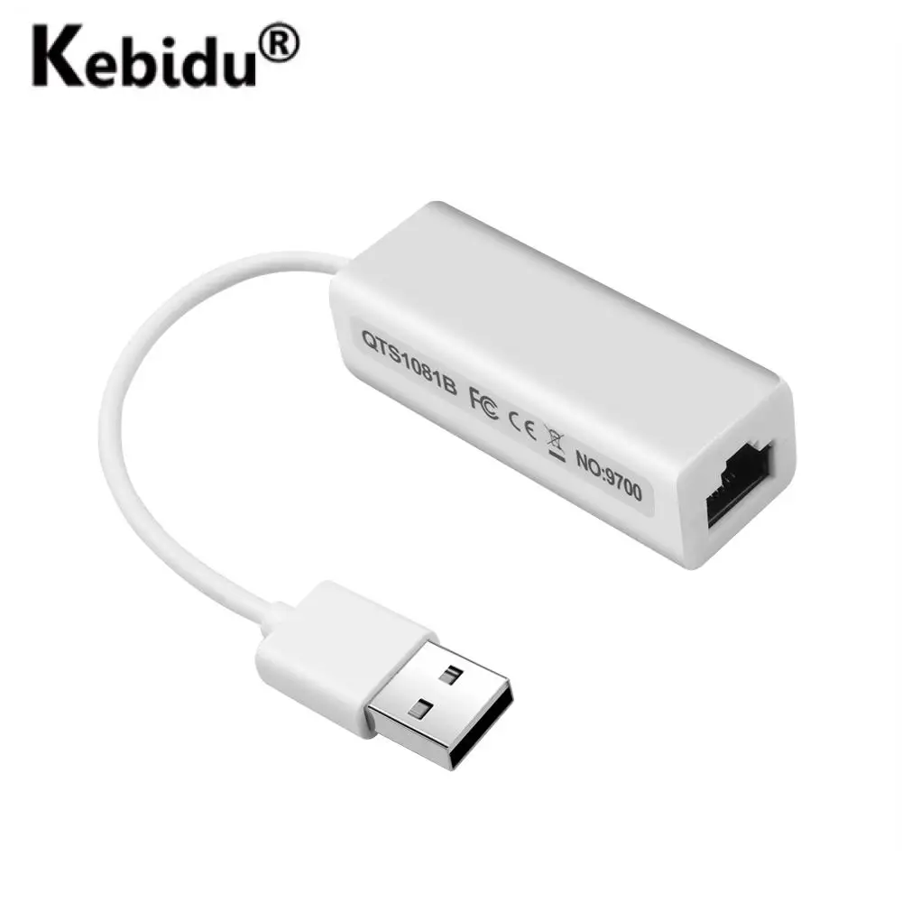 

High Speed Wired USB2.0 To RJ45 Network Card 10/100Mbps Micro USB To RJ45 Ethernet Lan Adapter For PC Laptop Windows XP 7 8