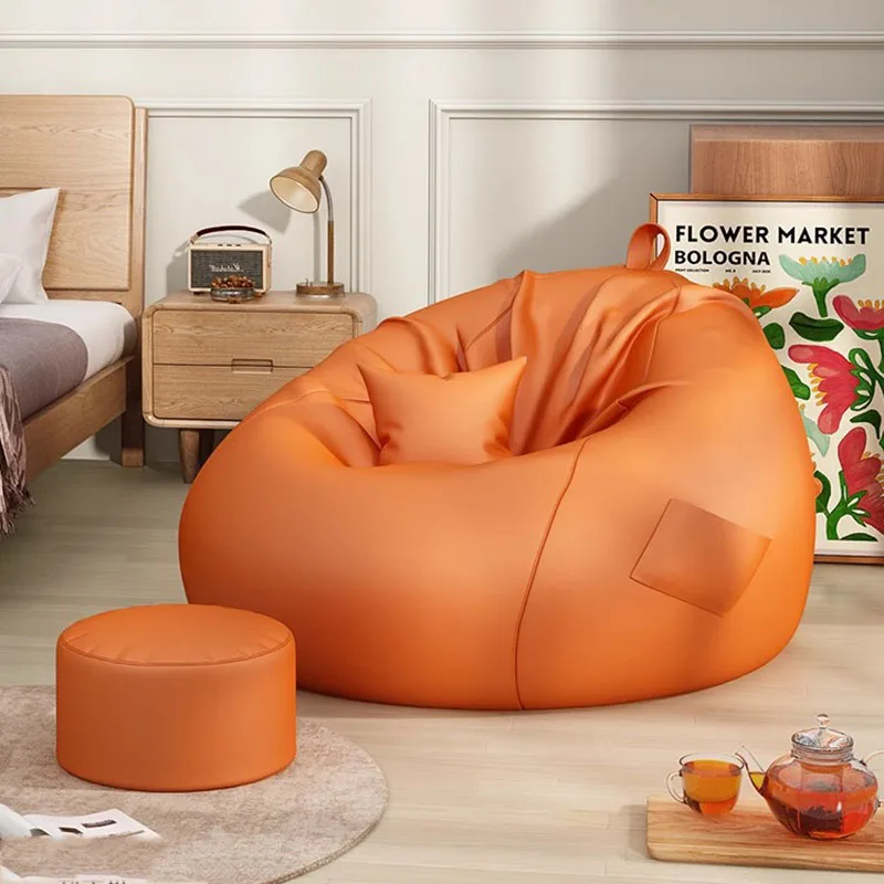 Patio Bedroom Bean Bag Sofa Big Size Stool Puffy Small Bean Bag Sofa Comfort Relaxing Sillones Puffsbean Bag Accessories