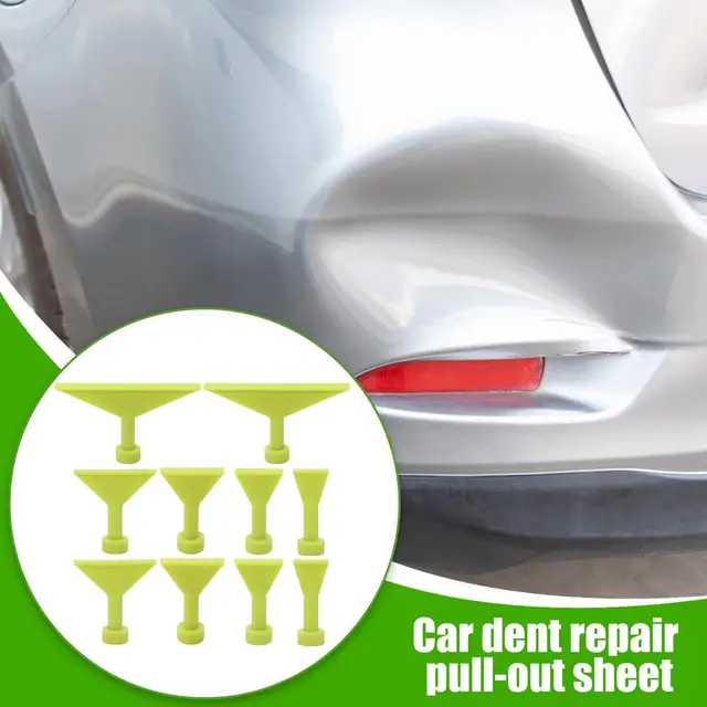 Dent Removal Puller Tabs - 10-Pieces No Paint Dent Repair Pulling Tabs