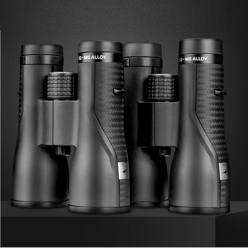 10x50 12x50 ED Lens Binocular Magnesium Alloy SMC BAK4 Prism Nitrogen Filled IPX7 Waterproof Shuntu For Travel Hunting