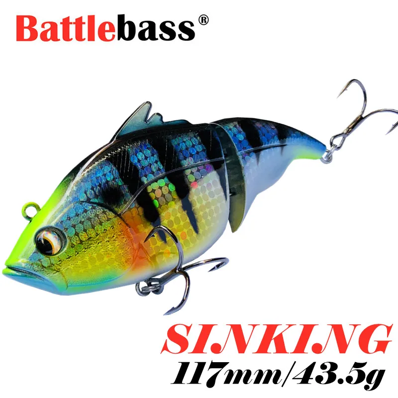 1pc Floating Sinking Fishing Lures 115mm Vibration Sw Wobblers Lipless