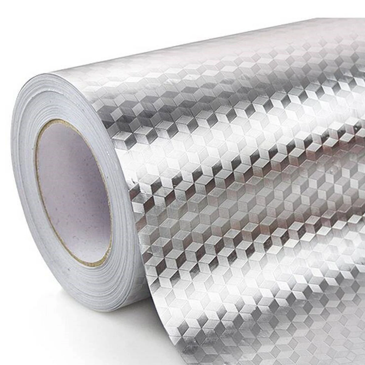 New 40x200cm Kitchen Self Adhesive Oil-proof Waterproof Sticker Aluminum Foil Oil-proof Anti-fouling High-temperature DIY Wall