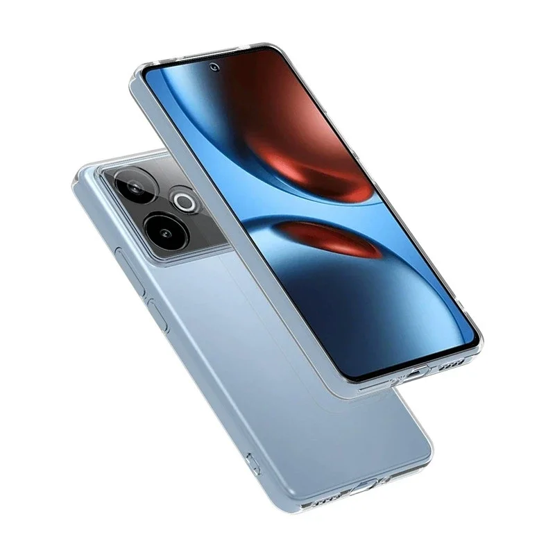 Ultra Thin Transparent TPU Soft Back Cover - Clear Bumper Case