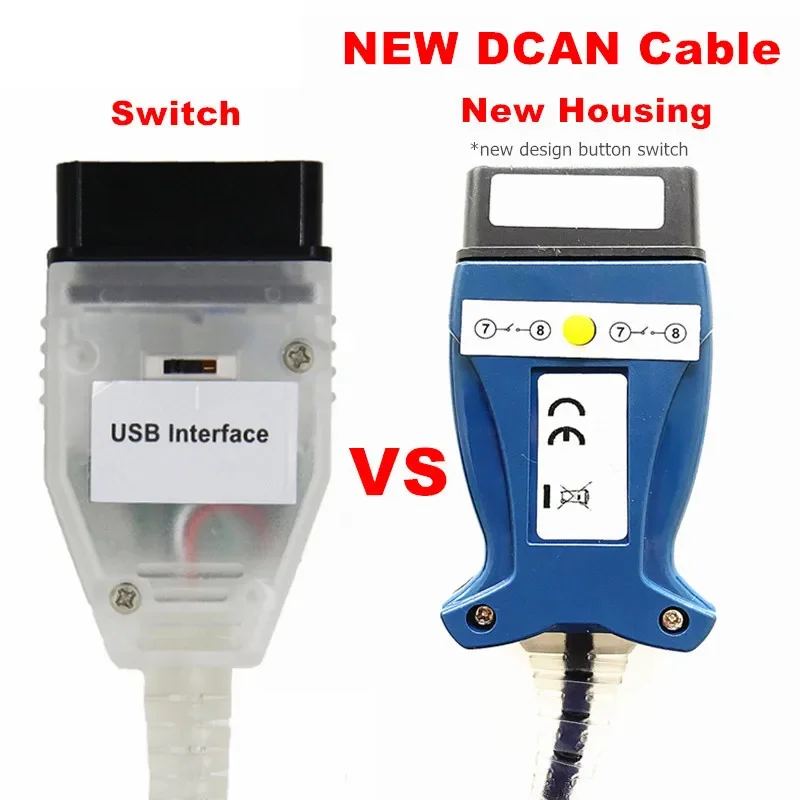 Ediabas OBD2 CAN SCAN Diagnostic Compatible Tool New Switch FTDI K+DCAN USB Interface