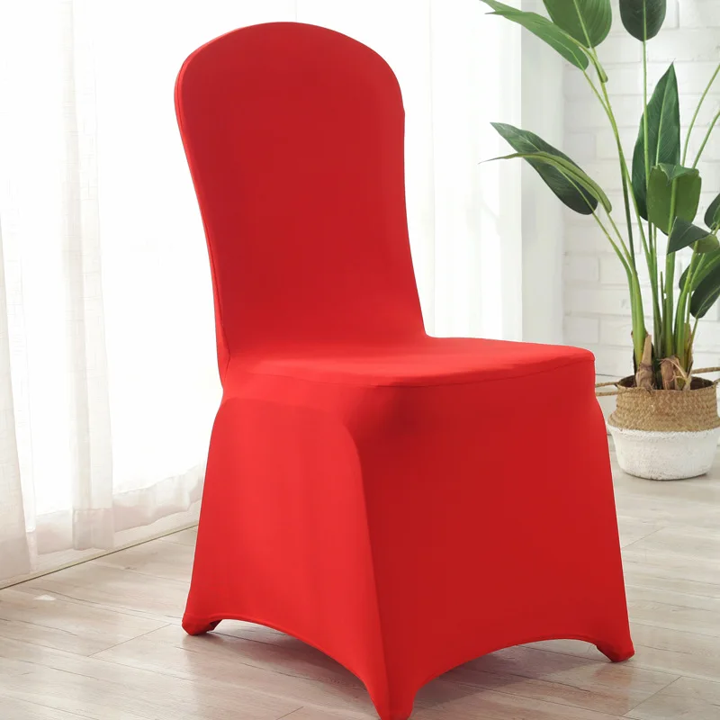 Wedding Chair Covers Spandex Stretch Slipcover for Restaurant Banquet Hotel Dining Party Universal Chair Cover 5