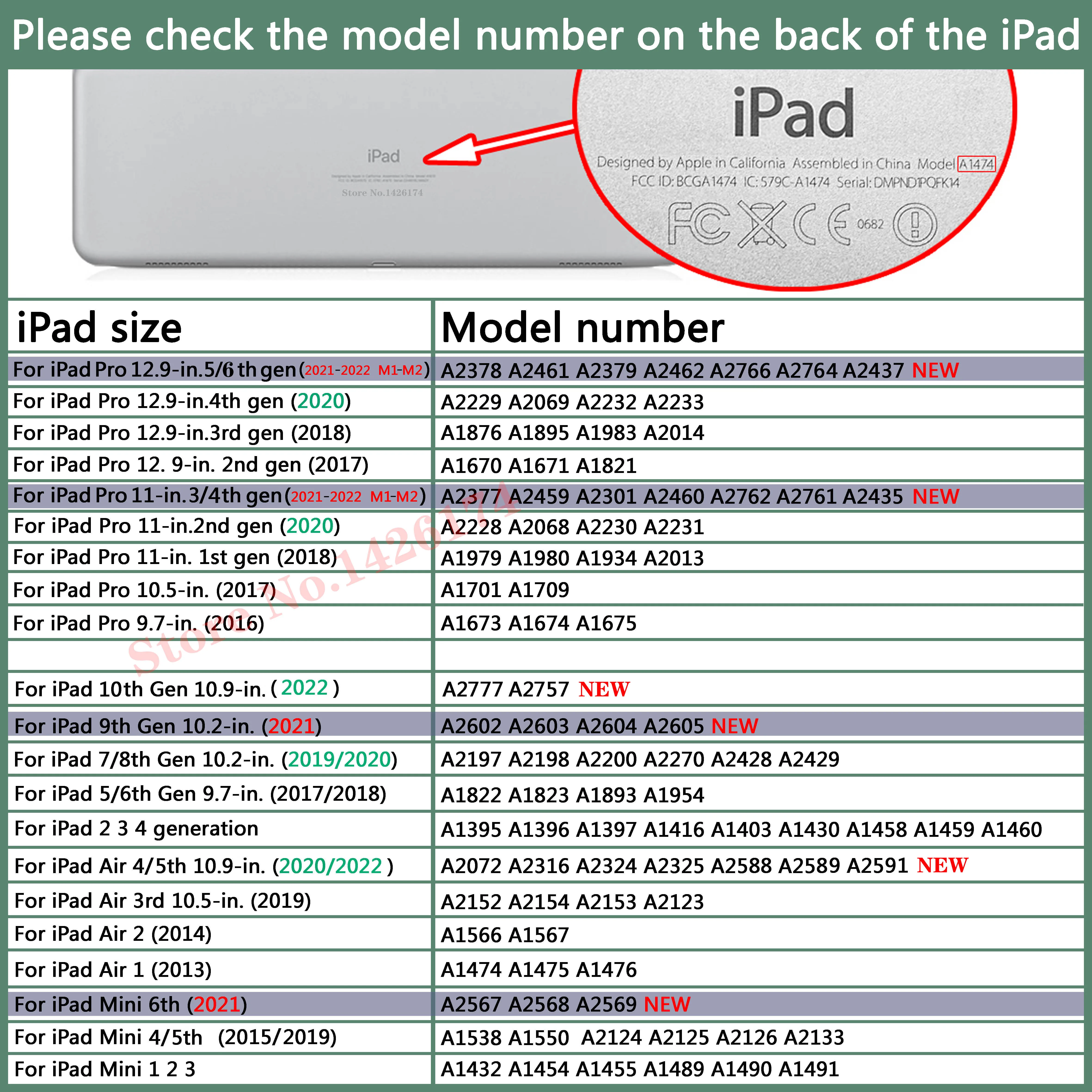 Nova Airbag Soft Case de Proteção para Ipad Gen 10 10th. Polegada 2023 ar 10.2 7th 8th 9th 2023 Tampa 9.7 6th Pro 11 10.5 Mini 6 - Imagem 6