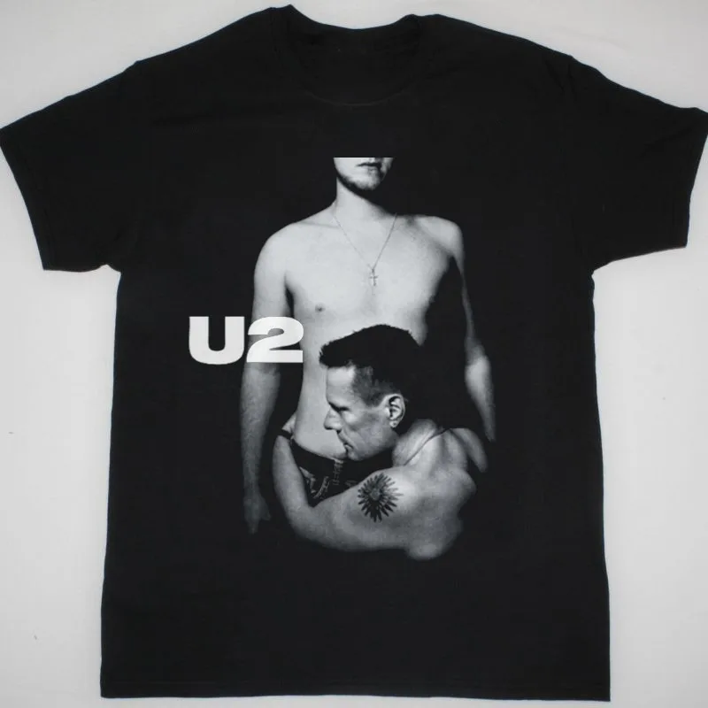 Ispirato U2 Canzoni Of Innocence Camicia Nera Standard Di Tutte Le Dimensioni Kh443 Maniche Lunghe O Corte