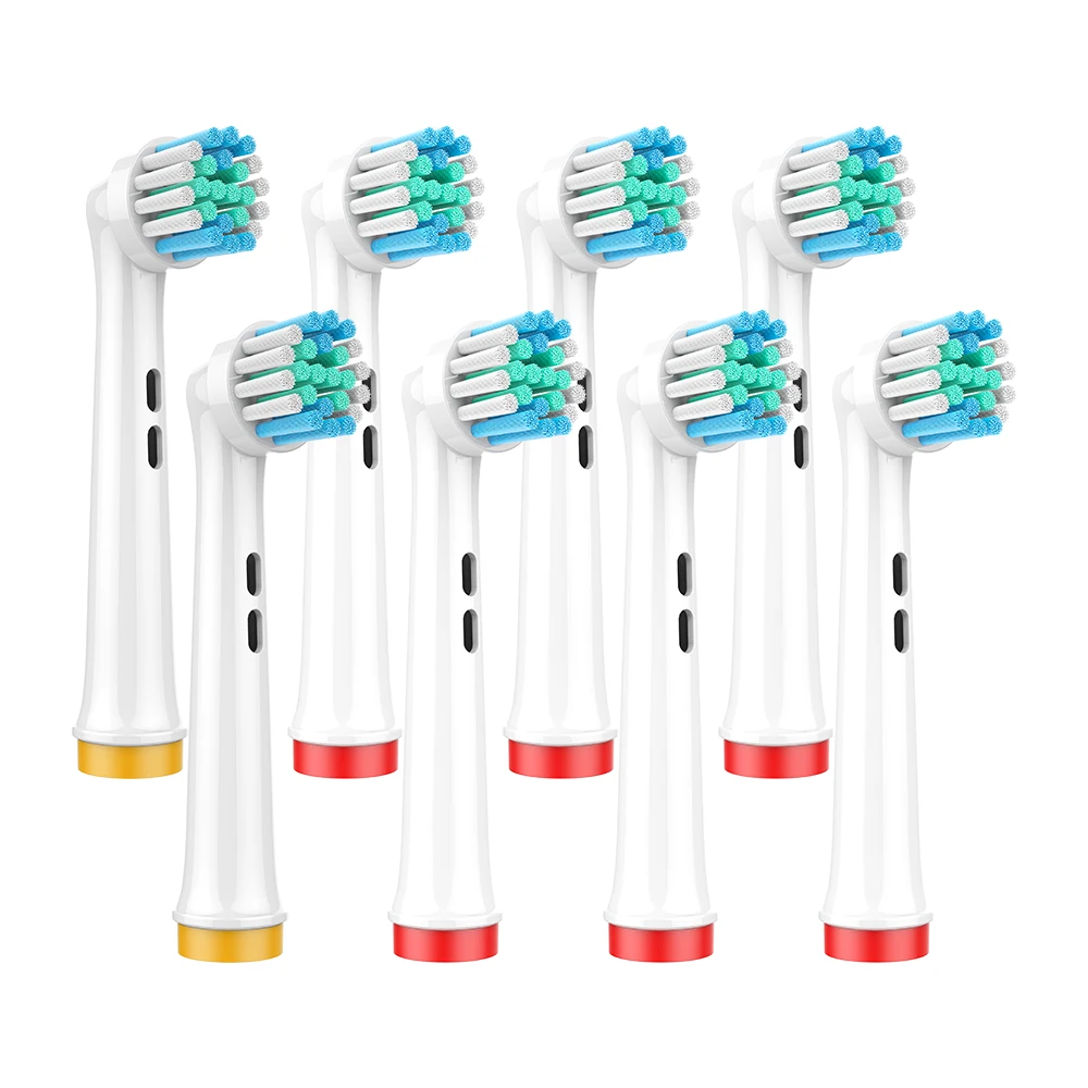 4pcs/8pcs Electric Toothbrush Replacement Brush Heads for Oral B Sensitive Brush Heads Bristles D25 D30 D32 4739 3709