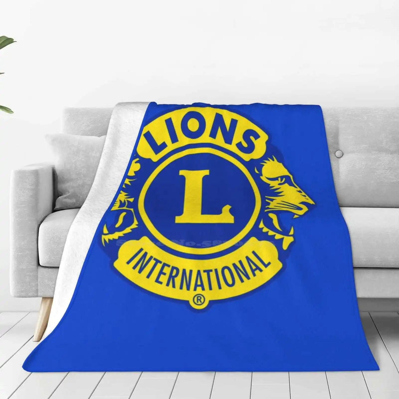 Lions Clubs International Four Seasons Comfortable Warm Soft Throw Blanket Lions Clubs International Lions Club International 2