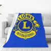 Lions Clubs International Four Seasons Comfortable Warm Soft Throw Blanket Lions Clubs International Lions Club International 2