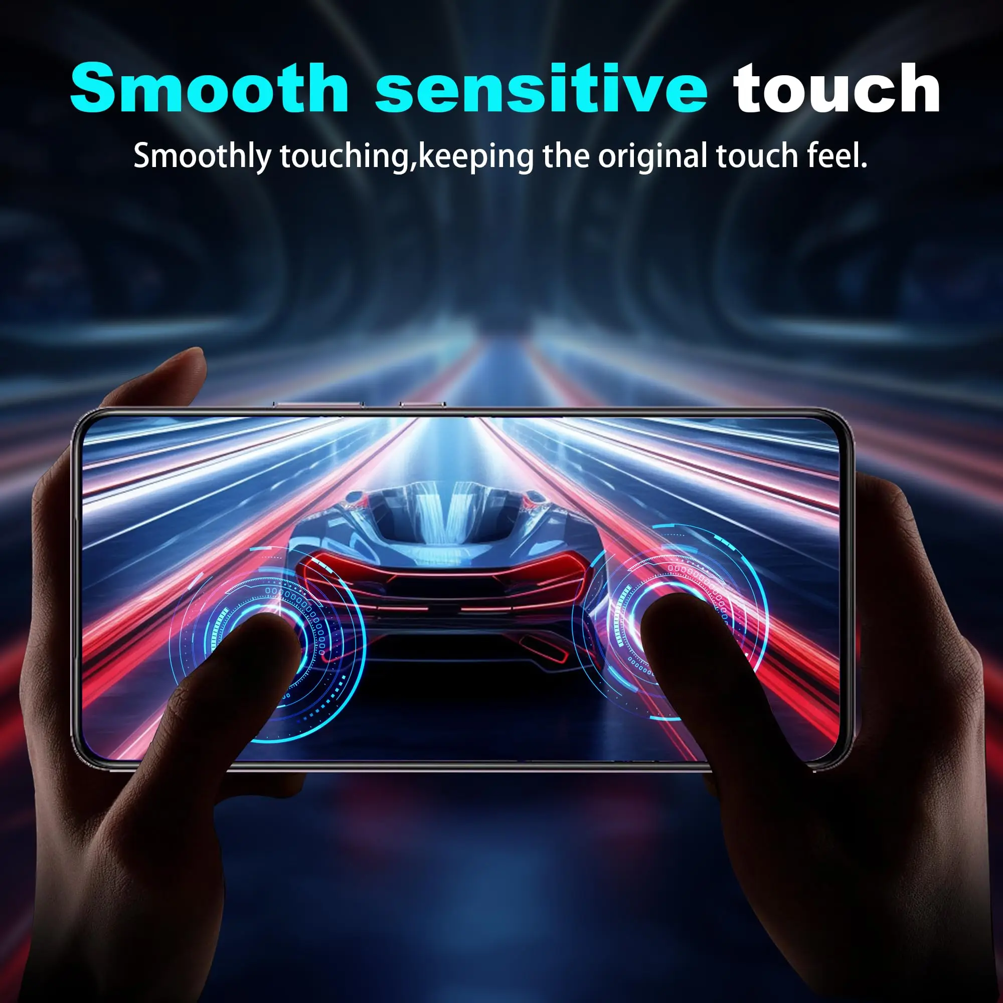 Premium Tempered Glass Screen Protector, 6.7-inch, HD Clarity, 9H Hardness, Anti-Scratch, Case Friendly