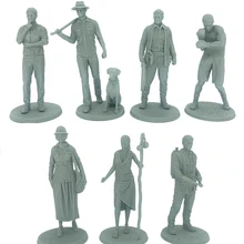 

Arkham Horror Board Game Resin Figure Model Kit 1/32 Scale Investigator Miniature Modelling Unpainted Kits