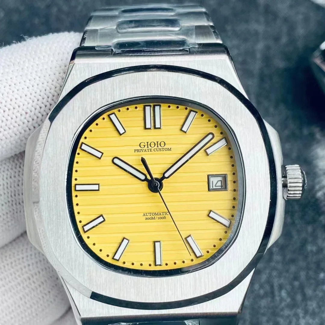 

Luxury New Men Automatic Mechanical Watch Black Blue Red Sport Watches